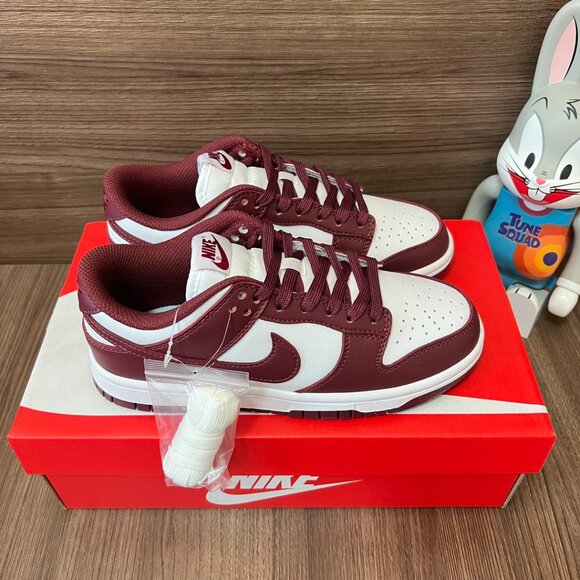 Nike Athletic Shoes in Maroon and White - Picture 3 of 9